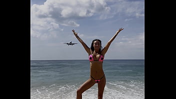 thumb monika fox pose  s in pink bikini with stars o ni with stars on i with stars on