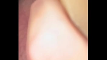 Asshole gapes and farts while getting rammed by dildo