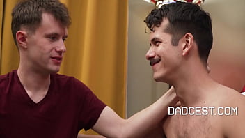 thumb playing strip p  oker with stepson on son on