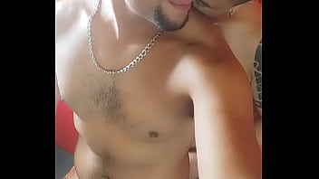 Behind the scenes of a gay porn recording