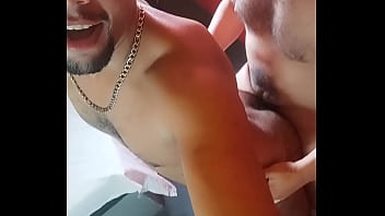 Behind the scenes of a gay porn recording