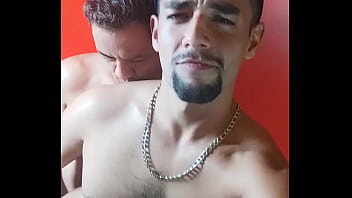 Behind the scenes of a gay porn recording