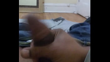 thumb playing with my  dick  