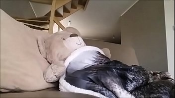 A Guy And His Teddy Bear