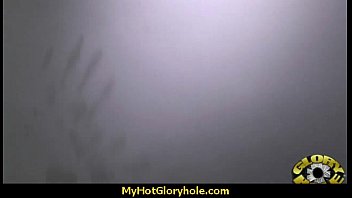 Black Chick Gives Gloryhole Blowjob 22