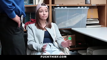 Cute Teen Fucks Officer For Her Way Out Of Trouble