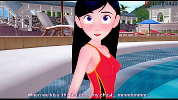 thumb violet parr ins  ide the pool pov | the incred ov | the incredi v | the incredi