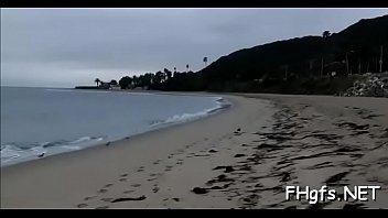 Boner hardens with lusty Nadia's tang