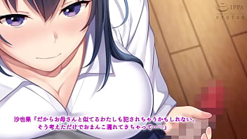 【巨乳女子高生（ＪＫ）処女喪失中出しエロアニメ】初恋の人の娘（X videos