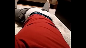 long fart in white underwear