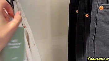 thumb go shopping mas  turbating in the fitting room he fitting rooms e fitting rooms