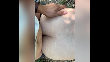 Quickie in the woods