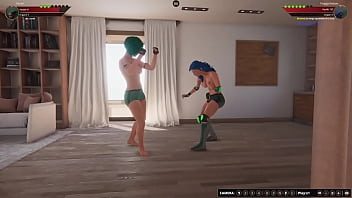 Remiel VS Twiggy Nelson (Naked Fighter 3D)