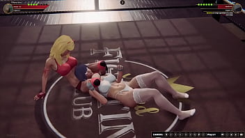 Tiffany Hanz VS Bea (Naked Fighter 3D)