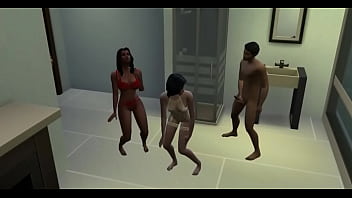 Two strippers come to my house to make me come like crazy - Part 2