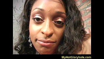 Gloryhole cock sucking 4