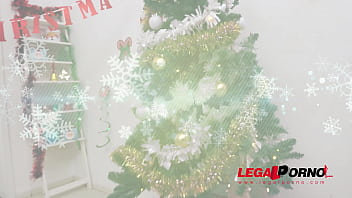 Merry XXXmas! Anna de Ville hardcode 5on1 double anal punishment SZ2582