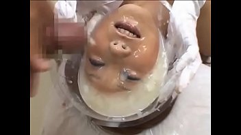 cum in eyes and face