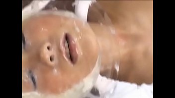 cum in eyes and face