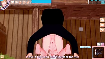 Asuna Yuuki y Kirito tienen sexo intenso al aire libre Sword art Online Hentai koikatsu