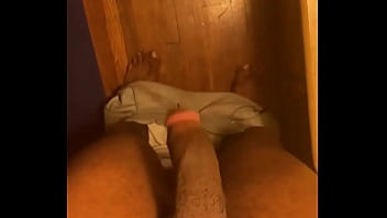 thumb doing kegels to  make dick stronger nger nger nger