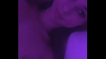 thumb rubbing tits ti  ll it is wet  