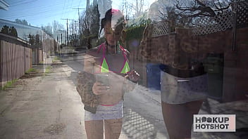Skinny Hooker Alexis Tae Is Addicted To Bryan Gozzling's Nasty Anal!