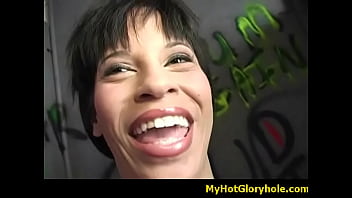 Interracial gloryhole amazing blowjob video 17