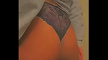 Sissy femboy wearing panties
