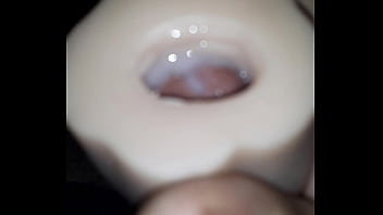 Stroking long dick