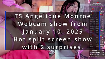 thumb ts angelique mo  nroe webcam show from january ow from january w from january 1