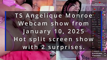 thumb ts angelique mo  nroe webcam show from january ow from january w from january 1