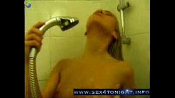 Hot Girl Having Fun in Shower!