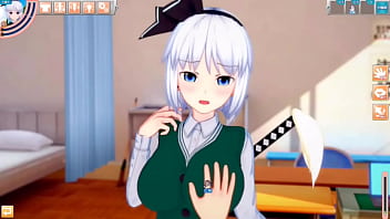 thumb [eroge koikatsu  ] touhou youmu konpaku rubs h  konpaku rubs h konpaku rubs he