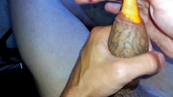 thumb cumming twice w  ith help big spoons inside my poons inside my oons inside my b