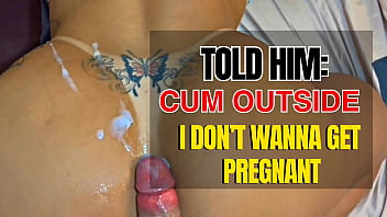 thumb told him cum ou  tside i don 