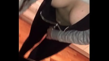 Groping nipples