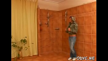 Enchanting blonde gf Gabby with massive natural tits and agile fellow