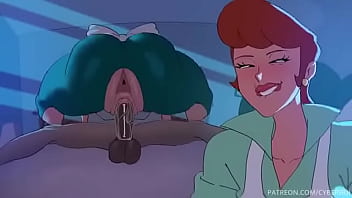 Dexter's mom rides a cock