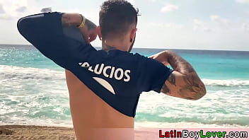 thumb latin dude bare  backing a stud like there is   like there is n like there is n