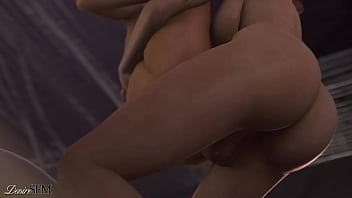 Resident Evil / Futa Excella fucks Jill relentlessly