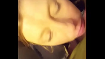 Little step sister sucking me off