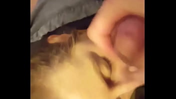 Little step sister sucking me off