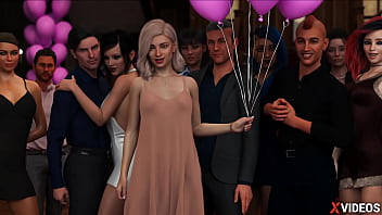 Stiefschwester-Leggings-Glut im Flurlicht