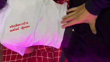 Escaping from her husband to have sex with her husband's pussy
