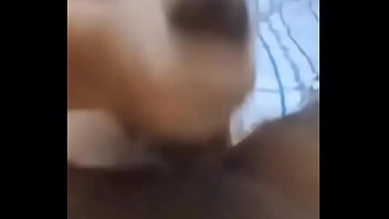 Idiot husband cums in my hand while I say I need a real cock!