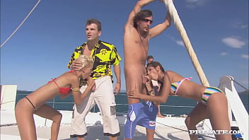 Sahara and Boroka Have Fantastic Group Sex on the Catamaran