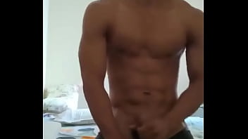 Solo Asian masturbating