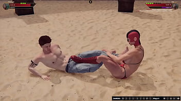 Anita Cok VS Gigi (Naked Fighter 3D)