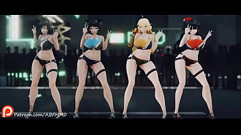 [MMD] RWBY Pac-Man Dance